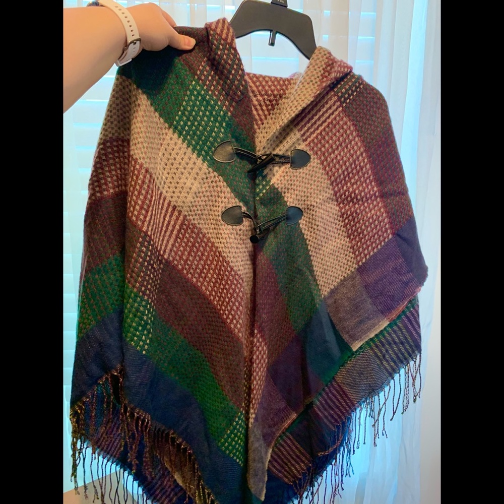 Fall/winter Poncho/shawl